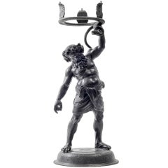 Figure italienne en bronze de Silenius par Chiurazzi de Naples